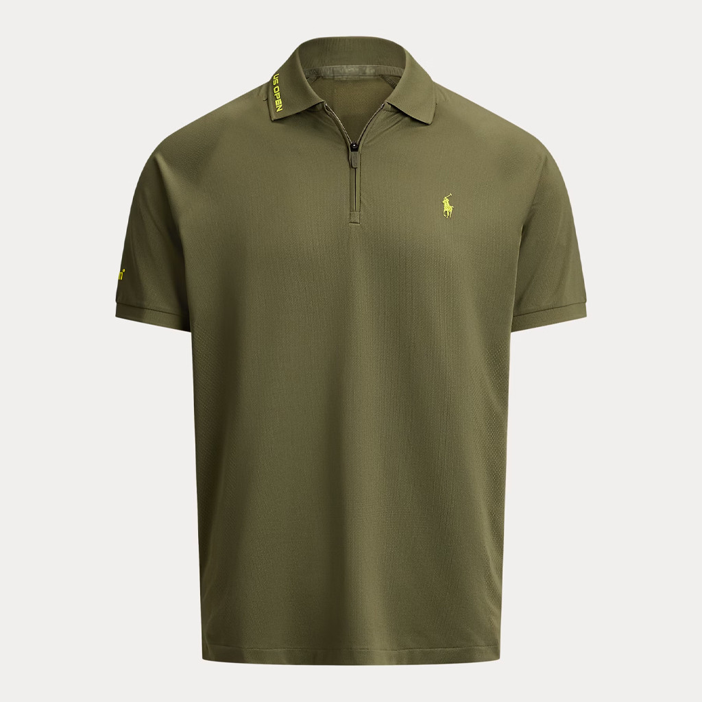 Ralph Lauren The US Open Merch 2026 US Open Performance Zip Polo Shirt Gift For Tennis Lover