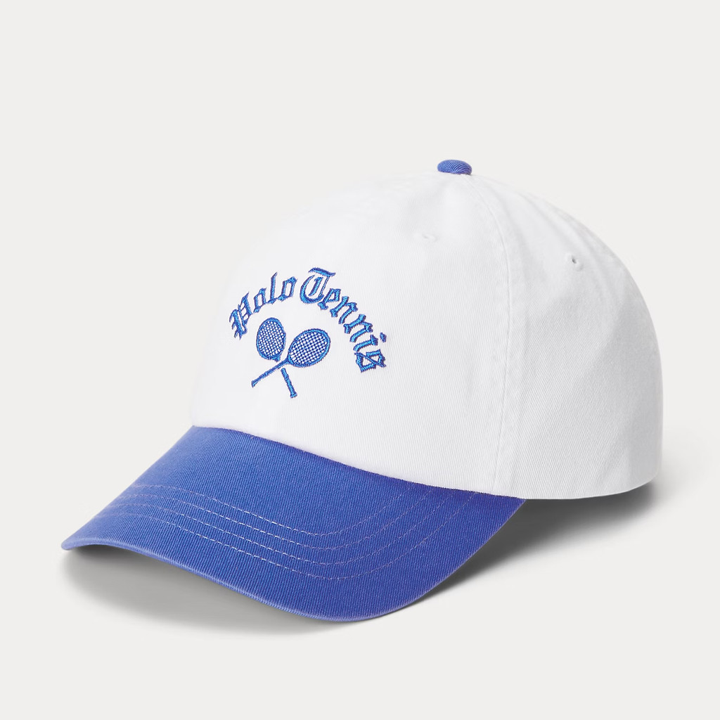 Ralph Lauren The US Open Merch 2026 US Open Polo Tennis Chino Ball Hat Embroidered Fan Gear