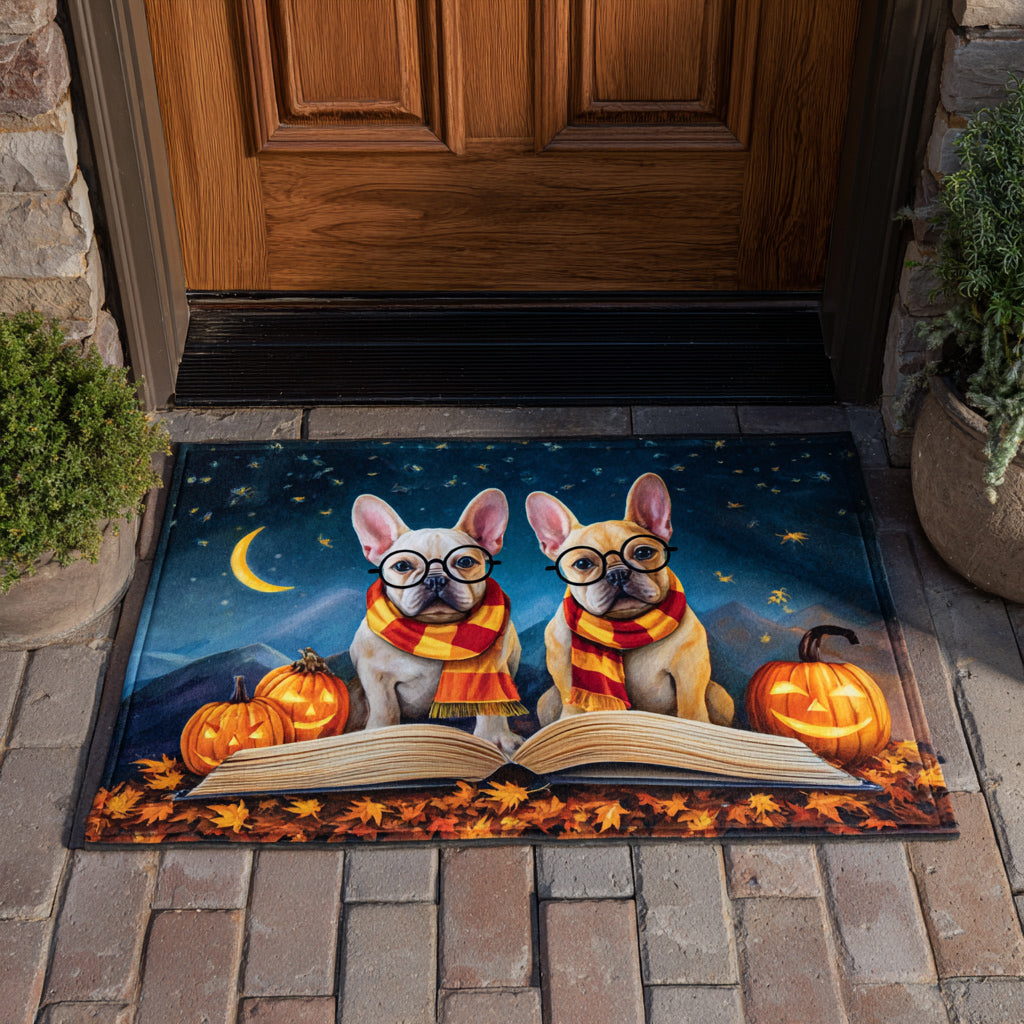 Reading French Bulldog Doormat Halloween Doormat New House Gifts For Bulldog Lovers Reading French Bulldog Doormat Halloween Doormat New House Gifts For Bulldog Lovers