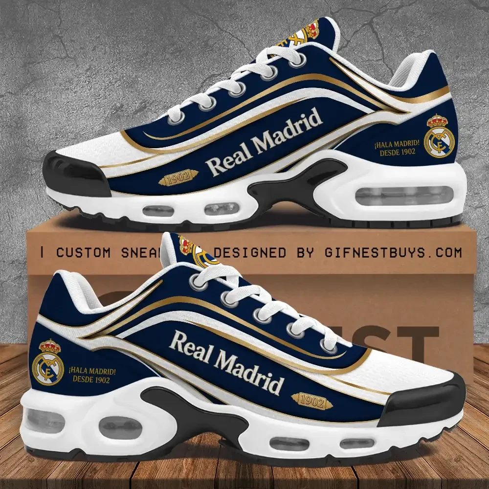 Real Madrid Hala Madrid Desde 1902 Sneakers Football Club Real Madrid Merch Gift For Fans