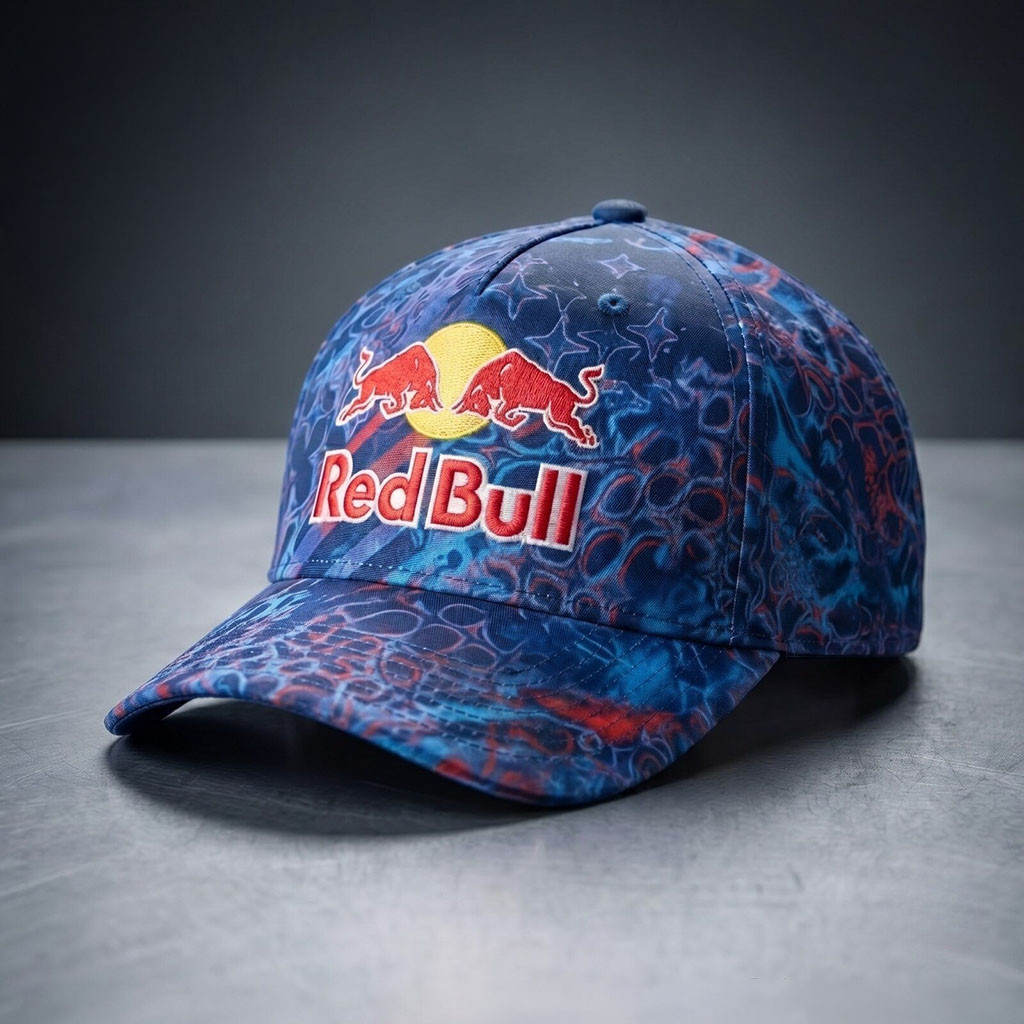 Red Bull Racing 2026 27 Baseball Cap Embroidered Bull Logo Motorsport Hat Gift For Racing Fans