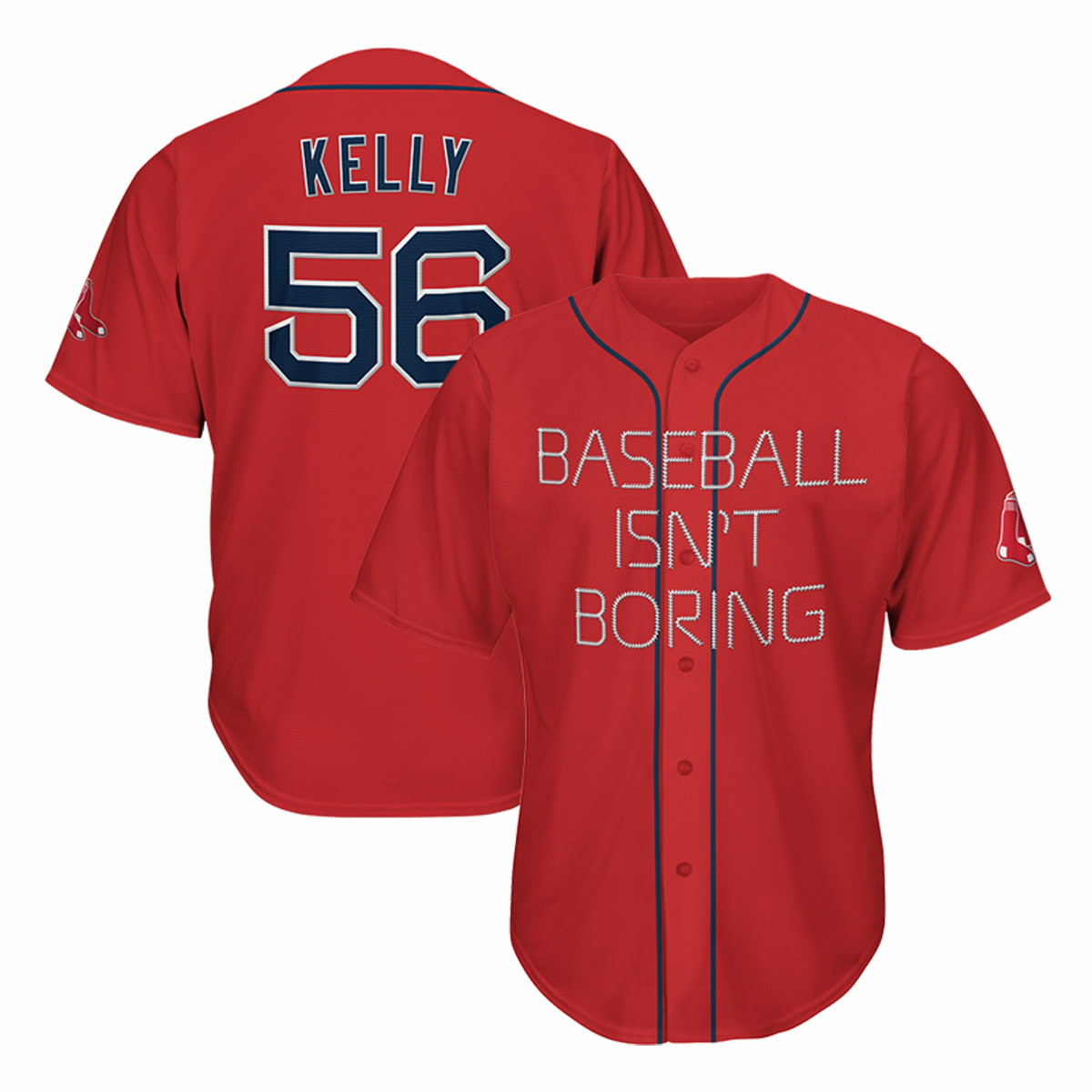 Red Sox Baseball Isn't Boring Night Jersey 2026 Giveaway