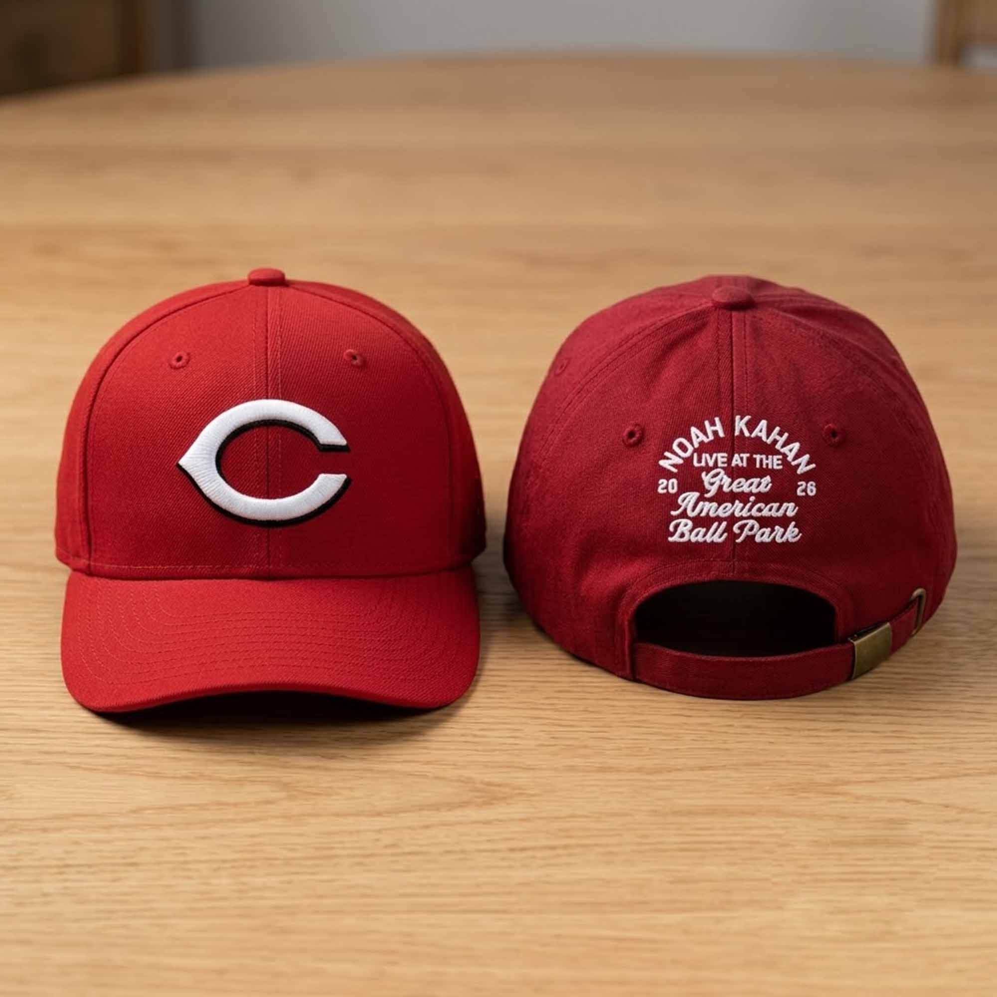 Reds Noah Kahan Live At The Great American Ball Park Hat