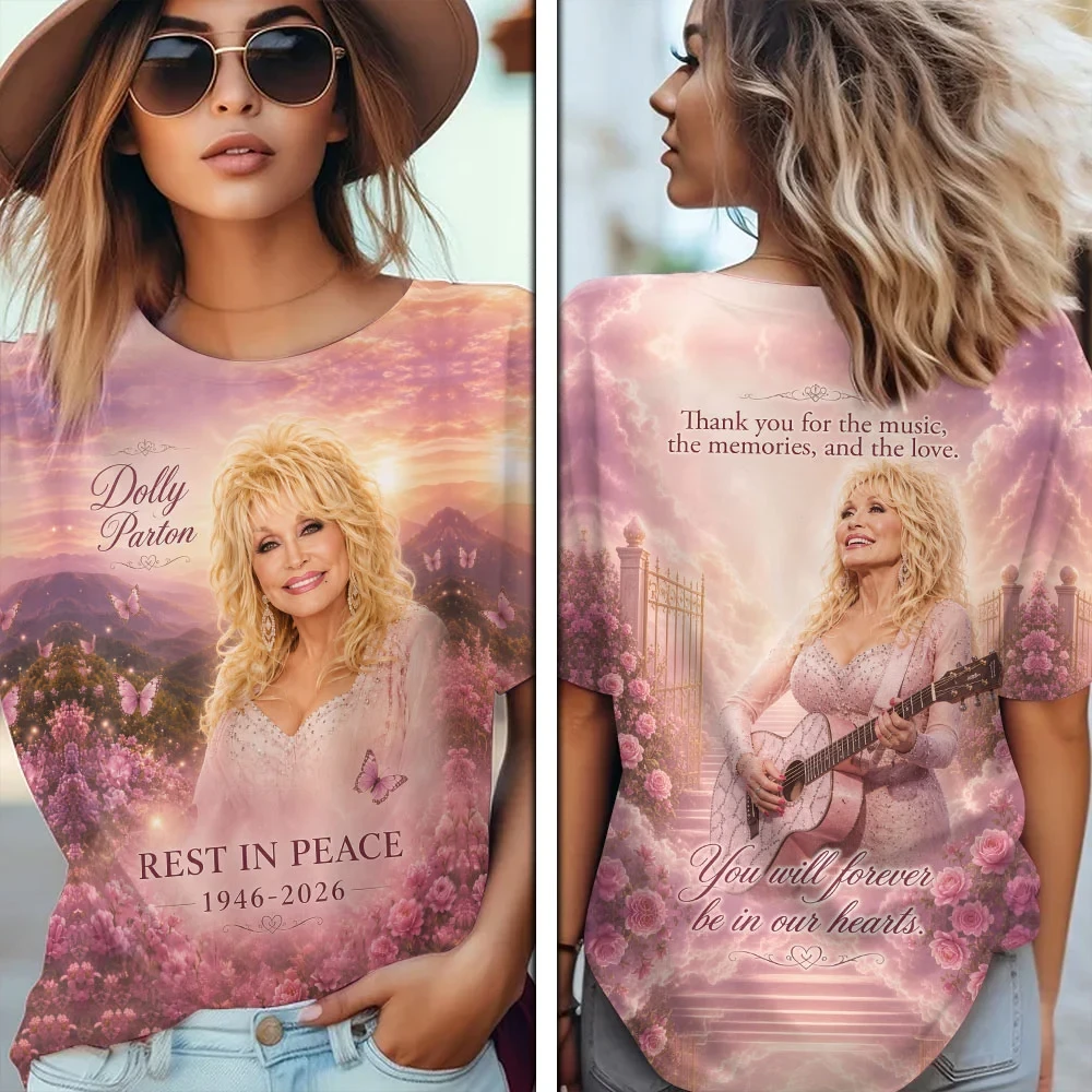 Rest In Peace Dolly Parton 1946 2026 Shirt You Will Forever Be In Our Hearts Tee Memorial Gifts