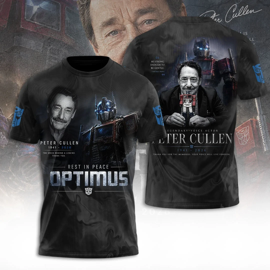 Rest In Peace Peter Cullen Memorial T-Shirt Peter Cullen Tribute Merch Gifts For Fans