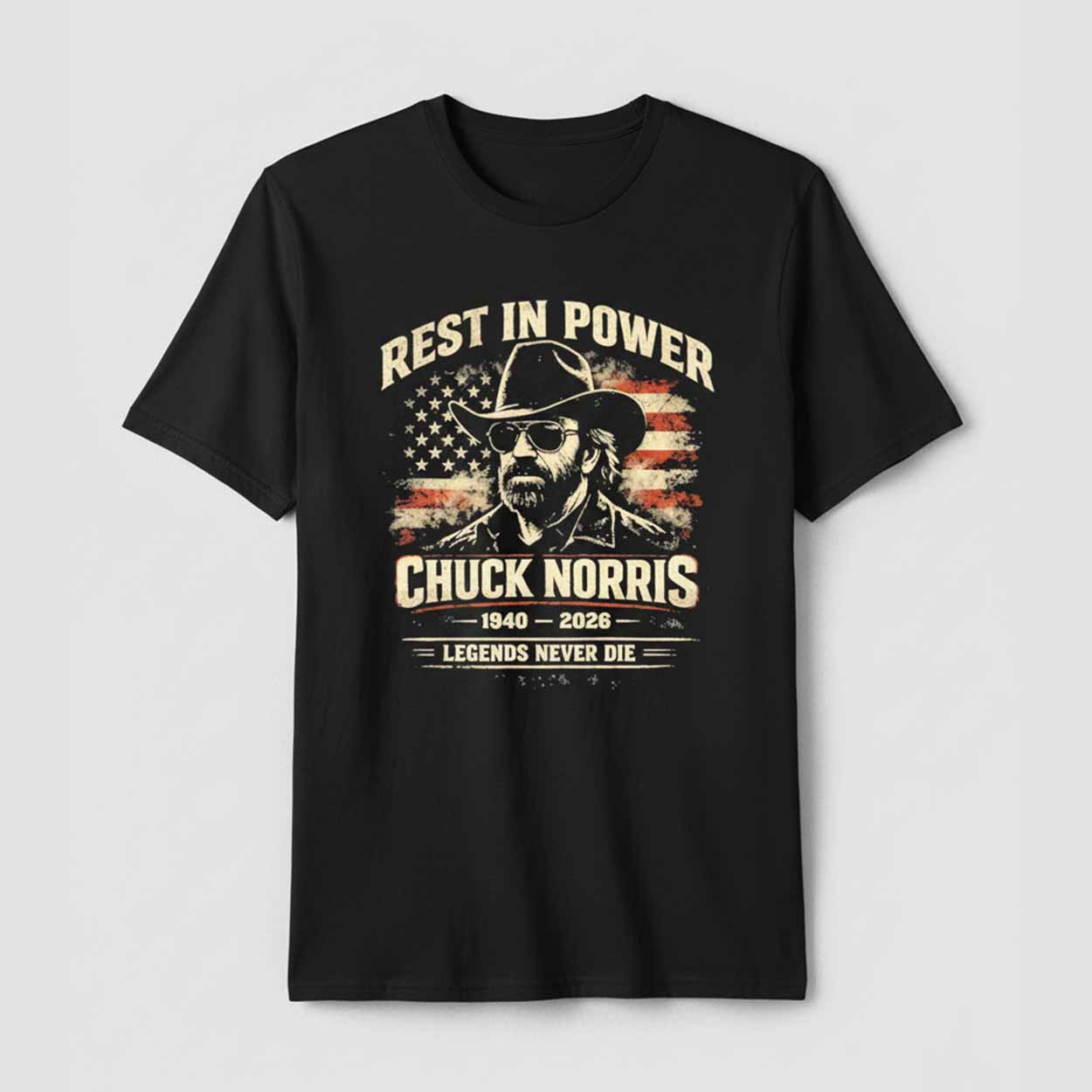 Rest In Power Chuck Norris 1940-2026 Shirt Rest In Power Chuck Norris 1940-2026 Shirt