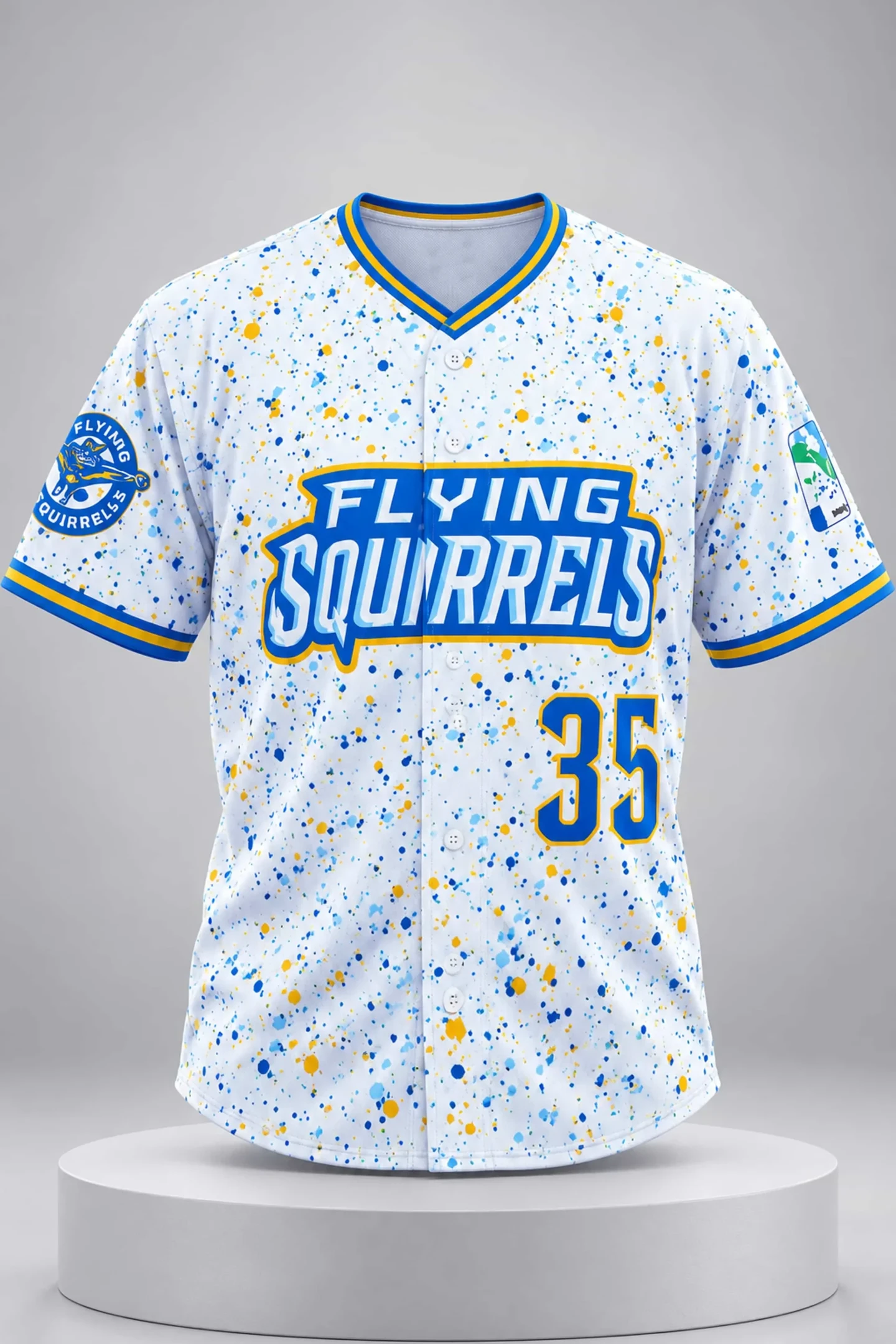Richmond Flying Squirrels Childhood Cancer Awareness Night Jersey Flying Squirrels Merch Gifts