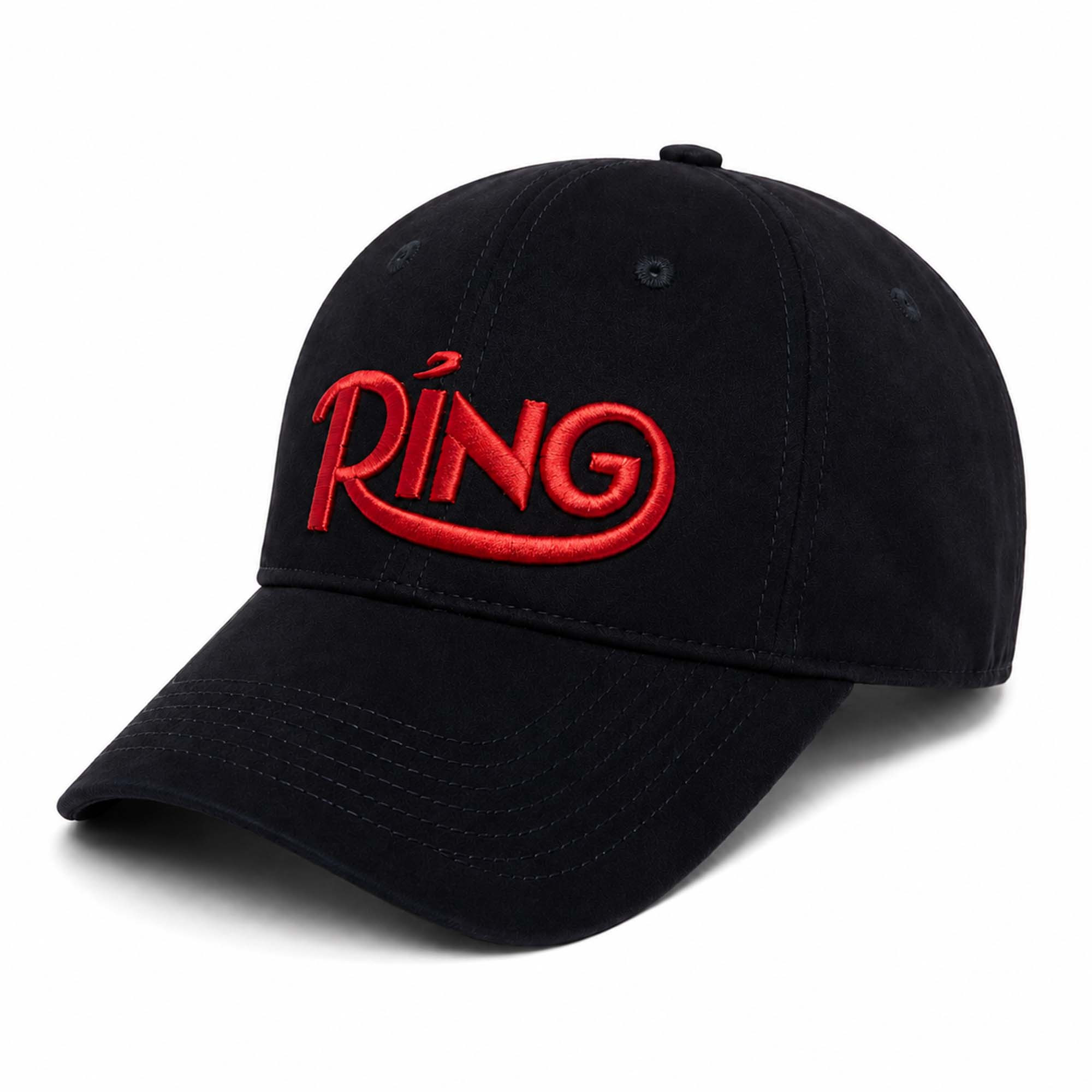 RING x BOXRAW Black Boxing Cap - Las Vegas 2026 Hat