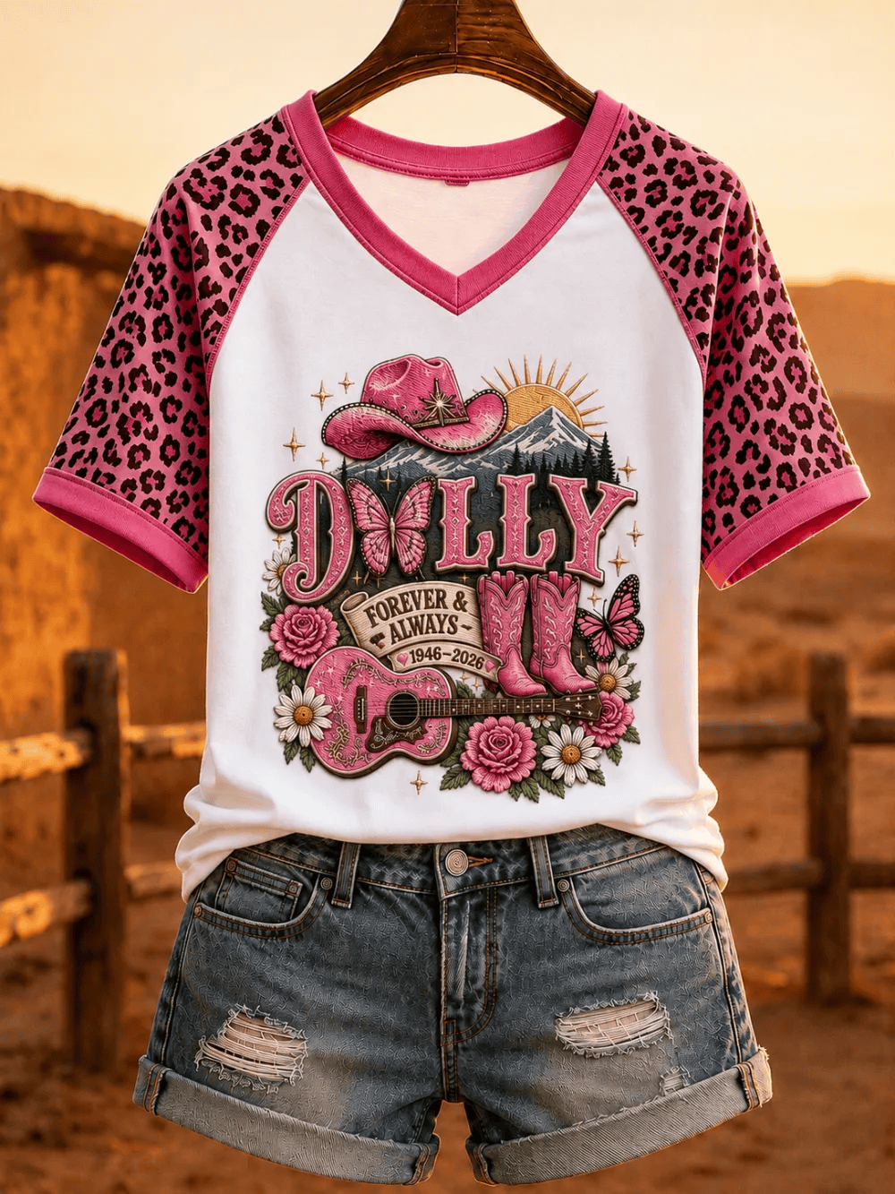 RIP Dolly Parton Forever And Always 1946 2026 V-Neck Shirt Dolly Parton Memorial Merch Women's RIP Dolly Parton Forever And Always 1946 2026 V-Neck Shirt Dolly Parton Memorial Merch Women's
