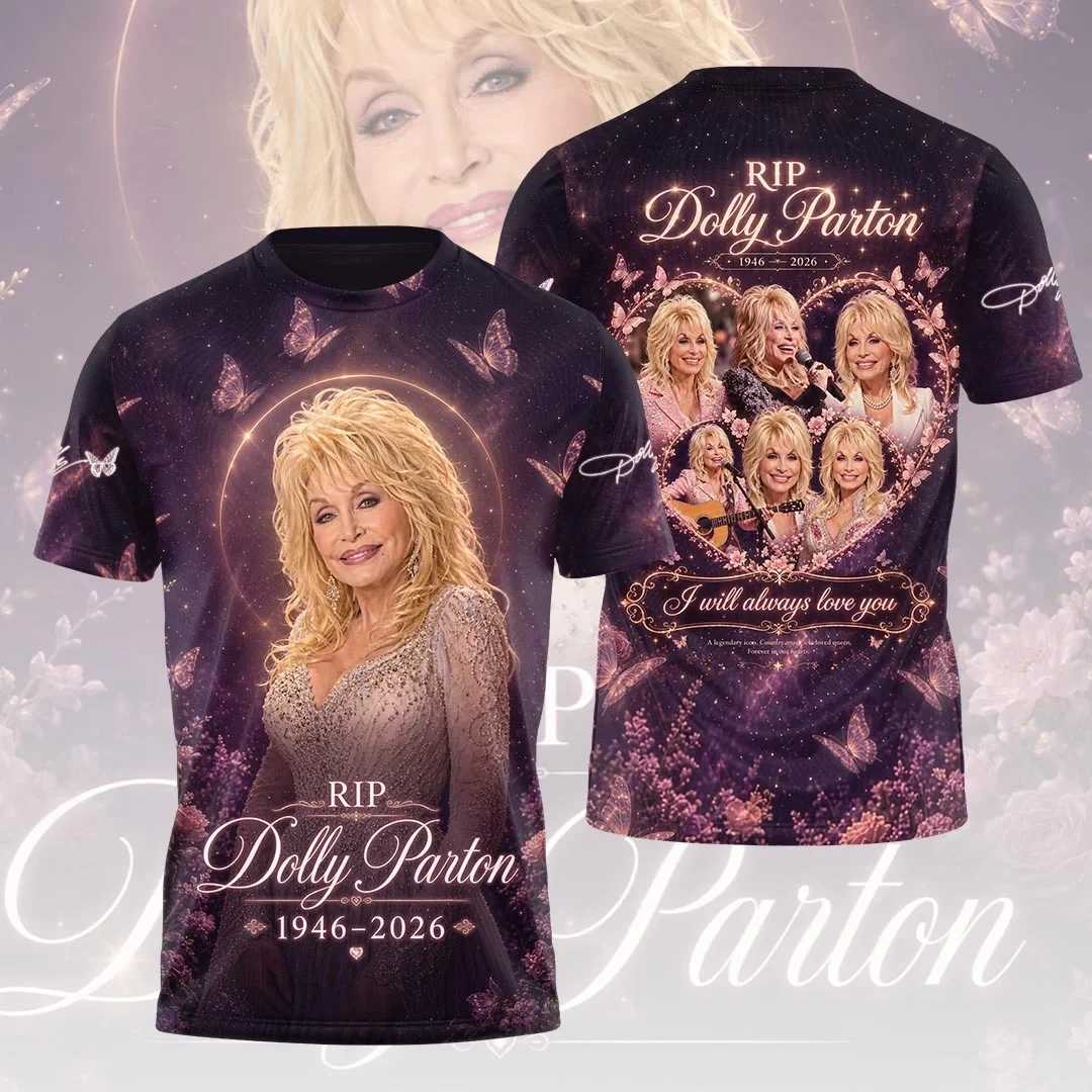 RIP Dolly Parton Merch In Loving Memory Dolly Parton T-Shirt Tribute Gift For Country Music Fans RIP Dolly Parton Merch In Loving Memory Dolly Parton T-Shirt Tribute Gift For Country Music Fans