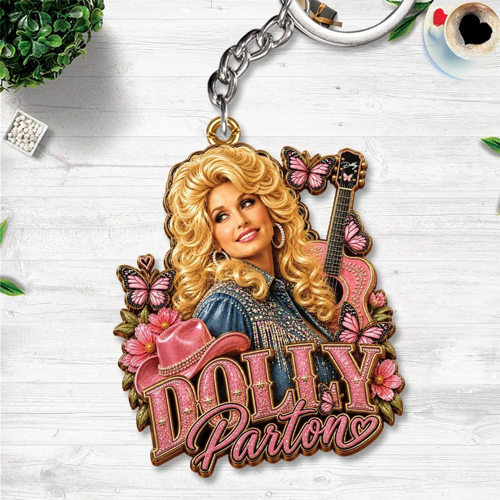 RIP Dolly Parton Merch Thank You For The Memorial Dolly Keychain Gifts For Fans