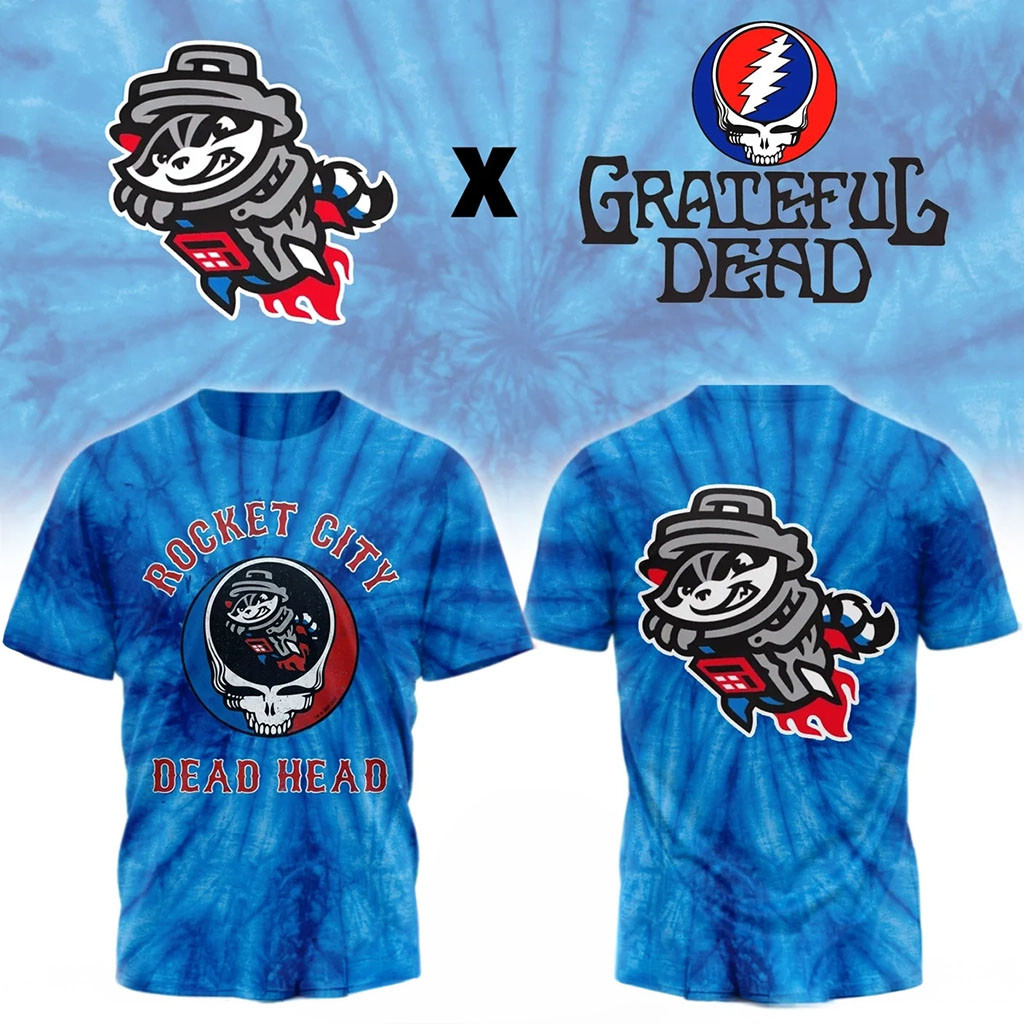 Rocket City Trash Pandas x Dead Head Shirt Trash Pandas Merch Gifts For Baseball Fans