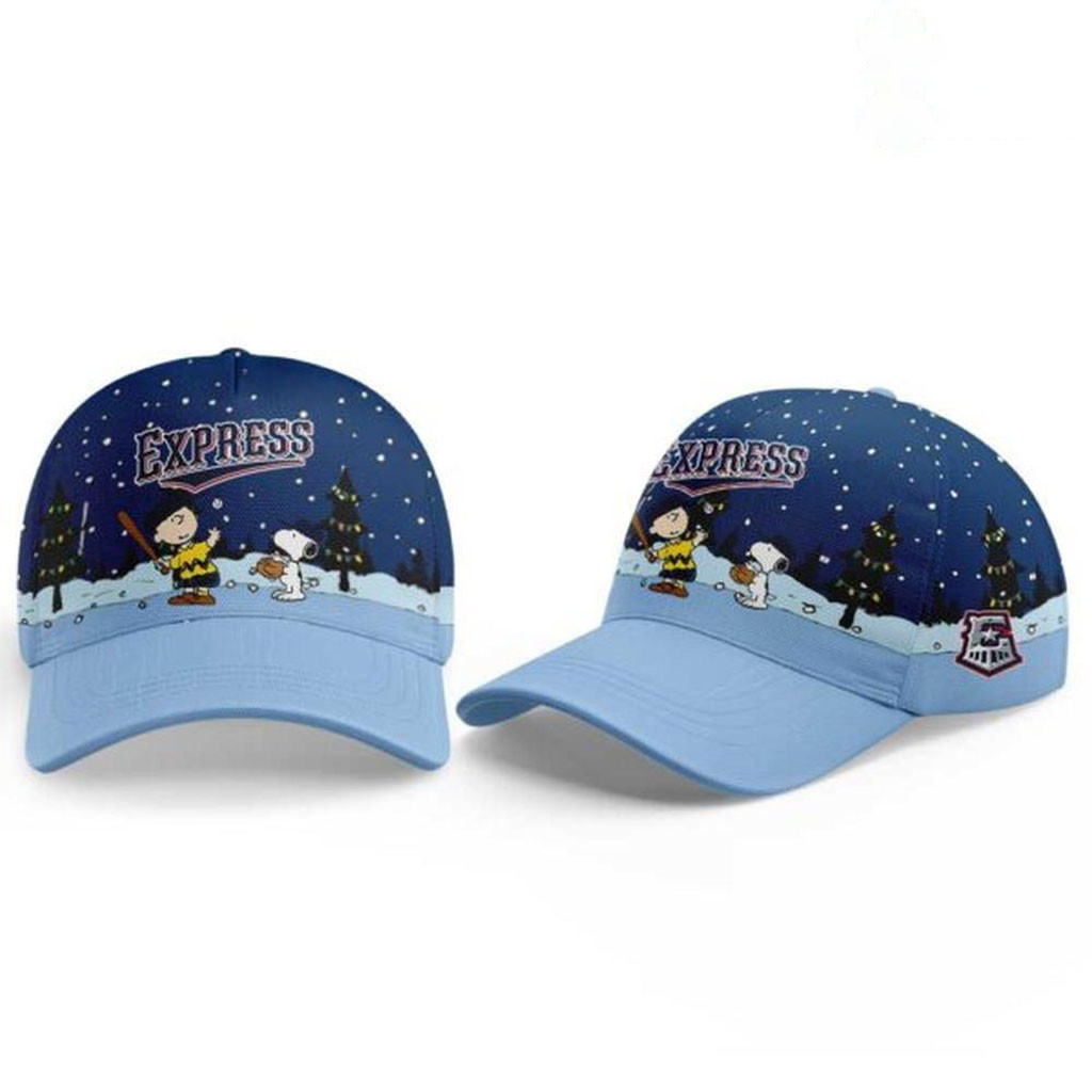 Round Rock Express Peanuts Night 2026 Hat Round Rock Express Merch Baseball Enthusiast Gifts