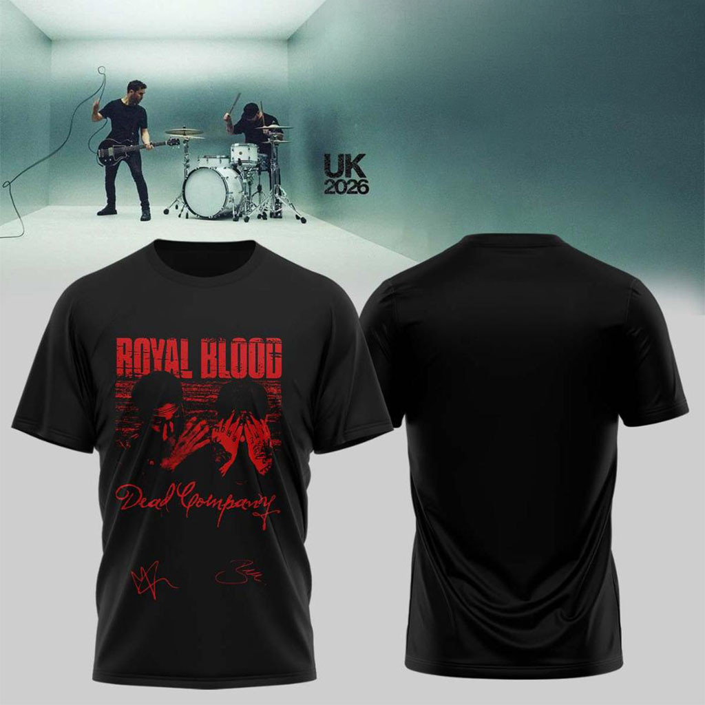 Royal Blood Merch UK Tour 2026 Unpeople Special Guest Signature T-Shirt Gift For Rock Fan Royal Blood Merch UK Tour 2026 Unpeople Special Guest Signature T-Shirt Gift For Rock Fan
