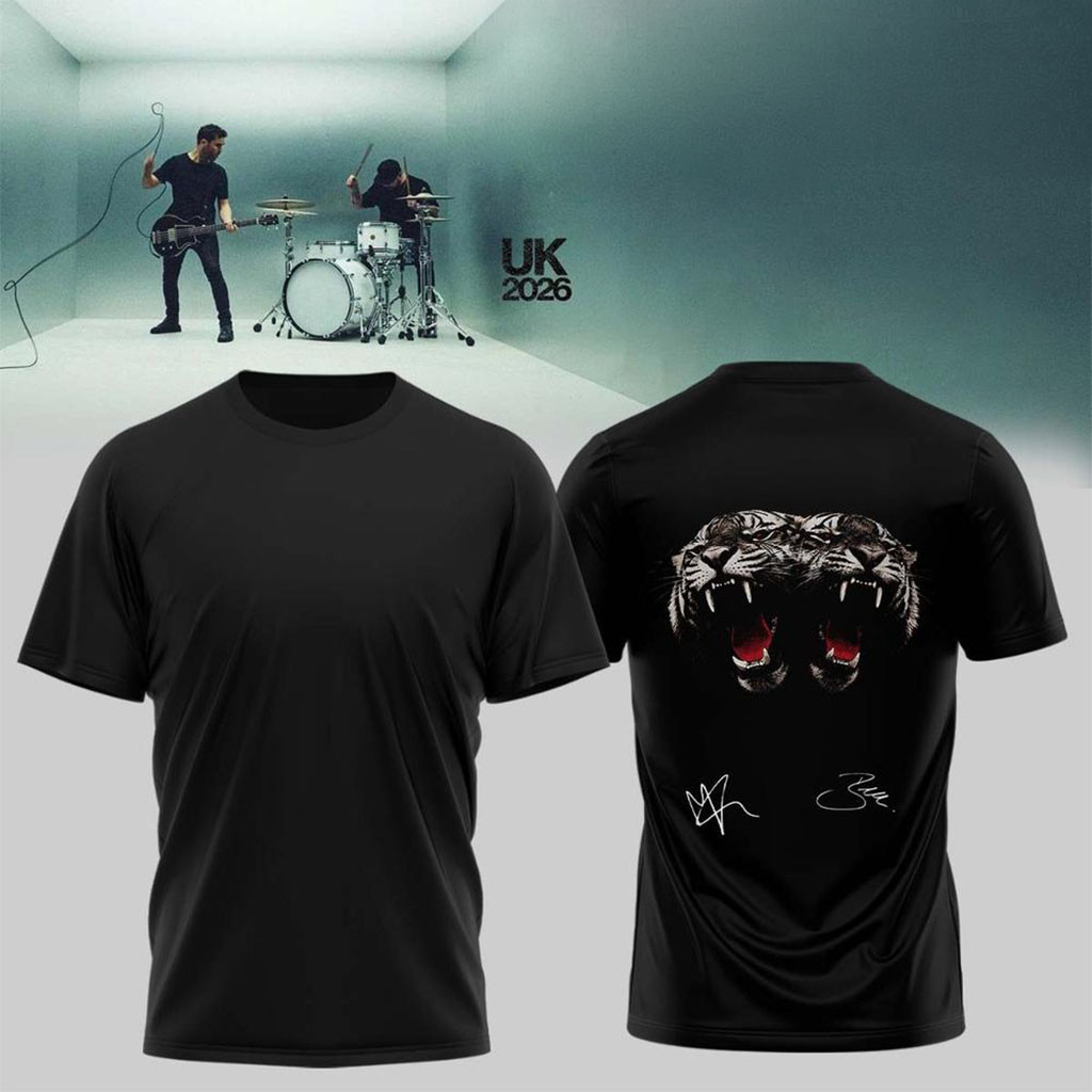 Royal Blood UK Tour 2026 Unpeople Special Guest Signature T-Shirt Royal Blood Merch Fan Gear Royal Blood UK Tour 2026 Unpeople Special Guest Signature T-Shirt Royal Blood Merch Fan Gear