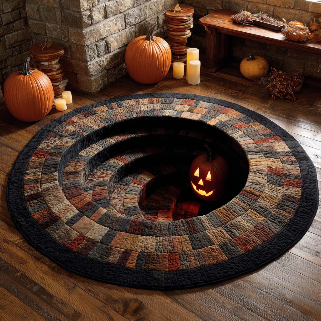 Rustic Spiral Descent Quilted Round Mat Living Room Theme Ideas Cute Halloween Presents Rustic Spiral Descent Quilted Round Mat Living Room Theme Ideas Cute Halloween Presents