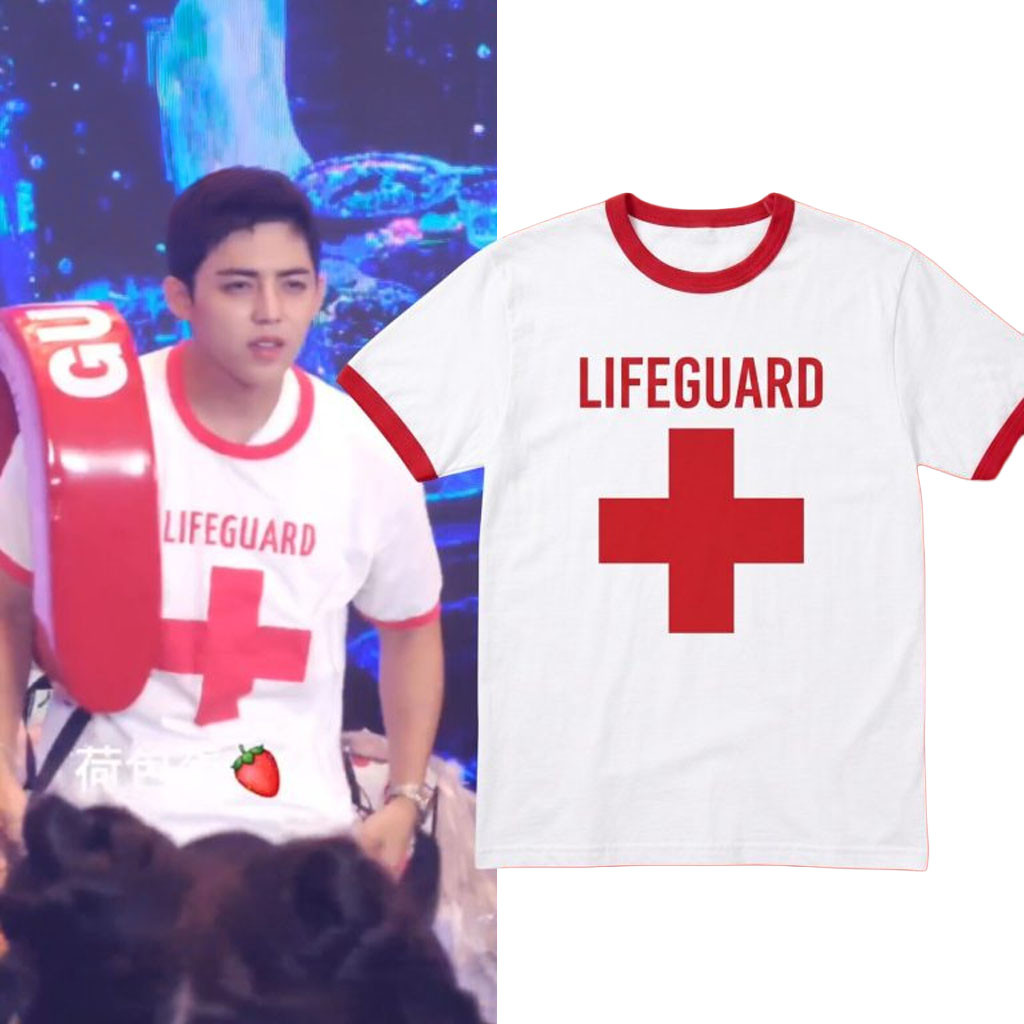 S Coups Seventeen Lifeguard Ringer T-Shirt S Coups Merch Gifts For Rapper Fan