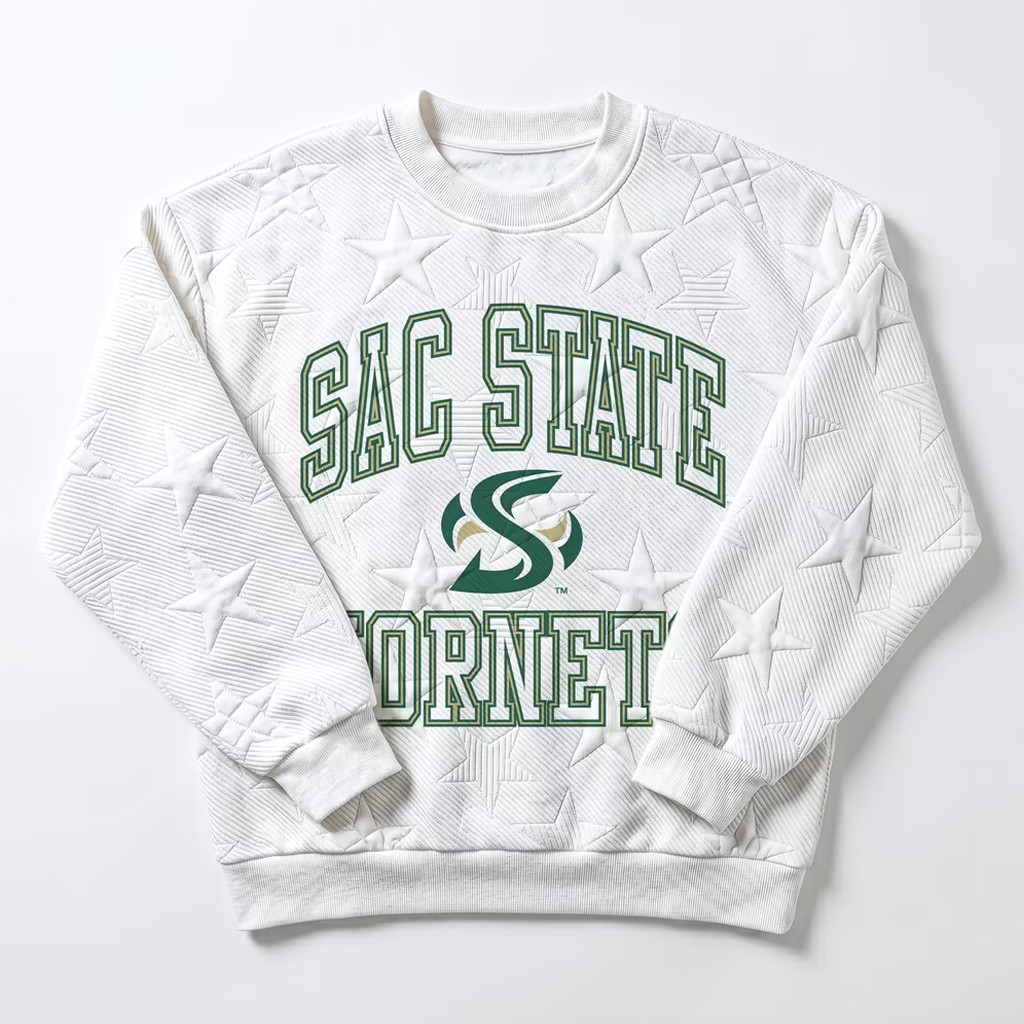 Sacramento State Hornets Merch 2026 Hornets Gameday Couture Big Play Energy Tonal Star Sweatshirt Sacramento State Hornets Merch 2026 Hornets Gameday Couture Big Play Energy Tonal Star Sweatshirt
