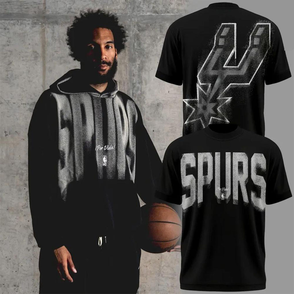 San Antonio Spurs Basketball Graphic Black T-Shirt SA Spurs Merch Gifts For Basketball Fan San Antonio Spurs Basketball Graphic Black T-Shirt SA Spurs Merch Gifts For Basketball Fan