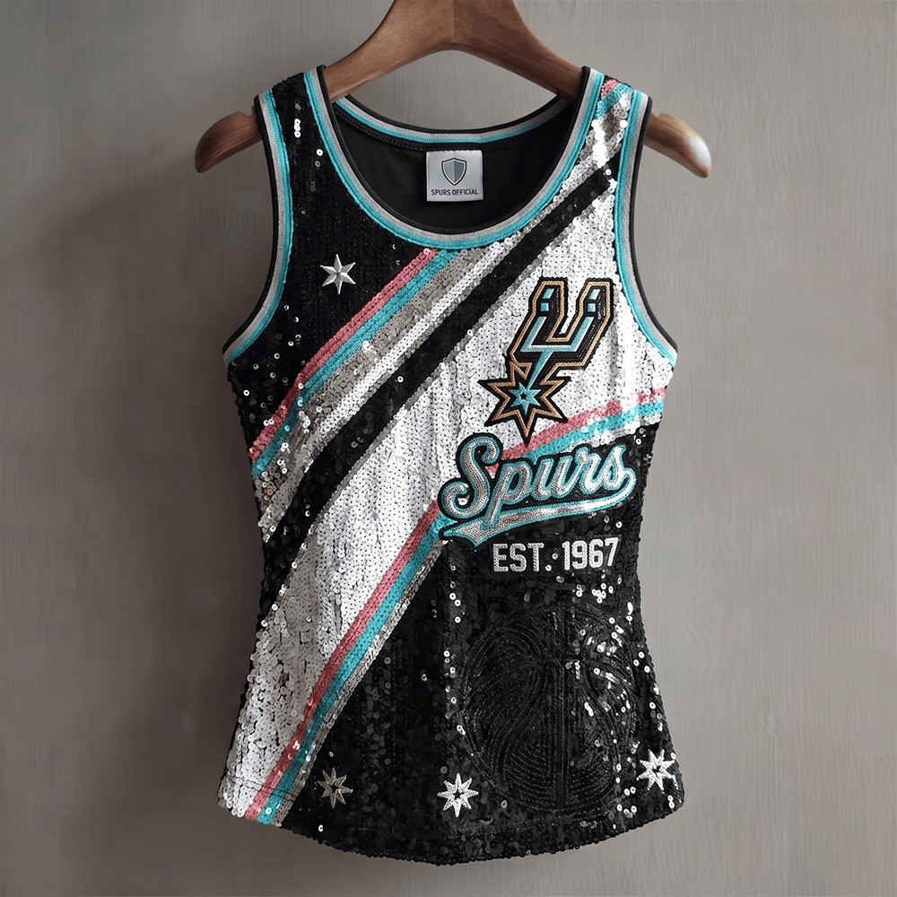 San Antonio Spurs Est 1967 Tank Top Game Day Apparel Spurs Merch Best Gift For Basketball Lover