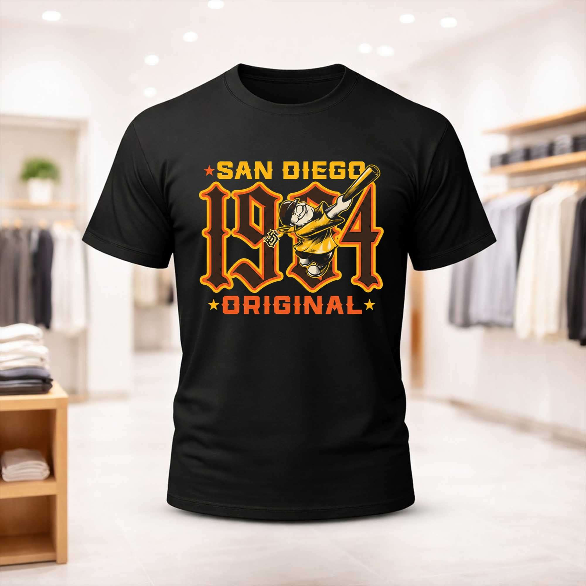 San Diego 1904 Original Shirt San Diego Padres Merch Gifts For Baseball Fans San Diego 1904 Original Shirt San Diego Padres Merch Gifts For Baseball Fans