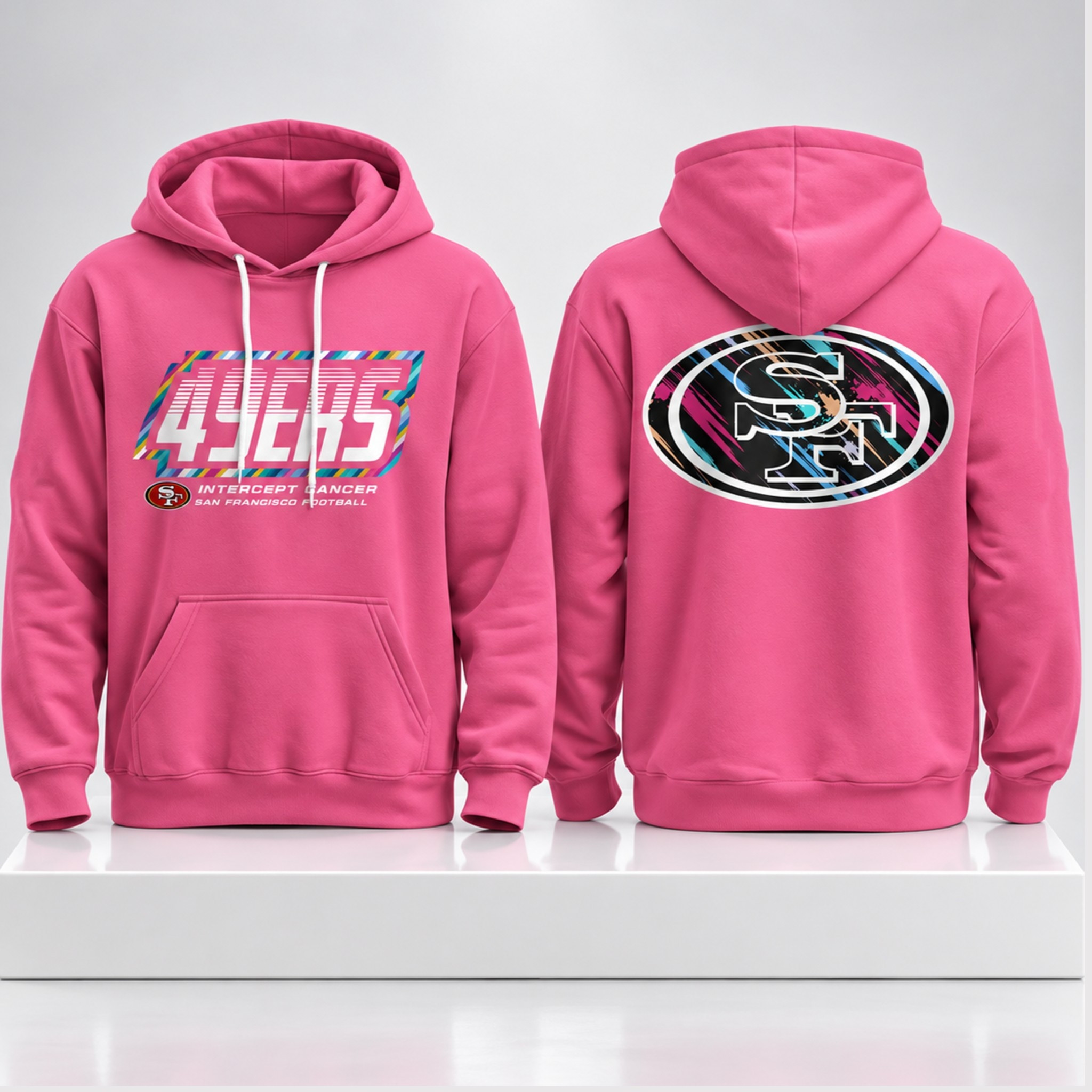 San Francisco 49ers Crucial Catch Pink 2026 Hoodie NFL Crucial Catch Merch Football Lovers Gift San Francisco 49ers Crucial Catch Pink 2026 Hoodie NFL Crucial Catch Merch Football Lovers Gift