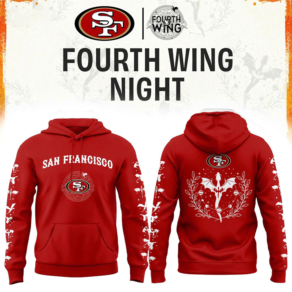 San Francisco 49ers Dragon Wing Fantasy Night 2026 Hoodie SF 49ers Merch Gift For Football Fans