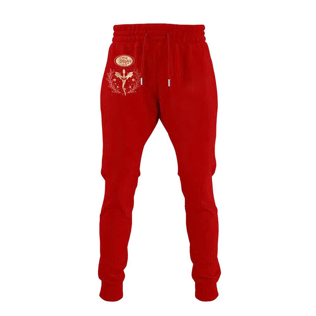 San Francisco 49ers Dragon Wing Fantasy Night 2026 Sweatpants SF 49ers Merch Best Fan Gifts