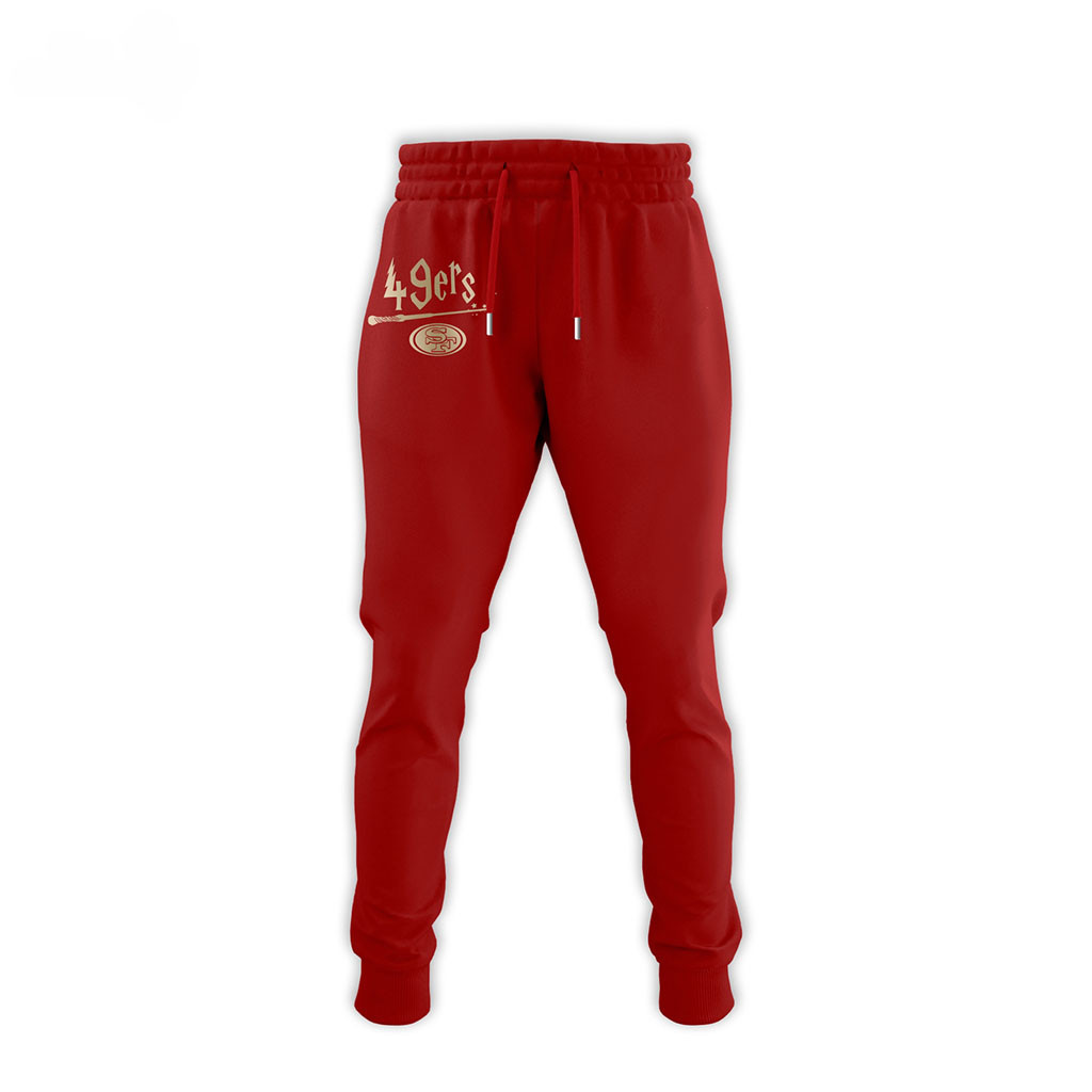 San Francisco 49ers Harry Potter 25th Anniversary Sweatpants 49ers Merch Football Present Ideas