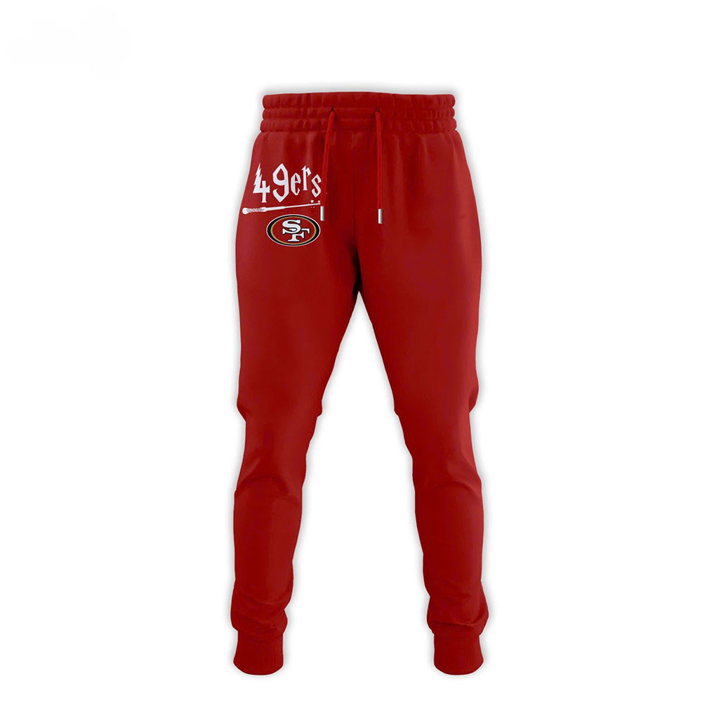 San Francisco 49ers Harry Potter 25th Anniversary Sweatpants 49ers Merch Gift For Football Fans