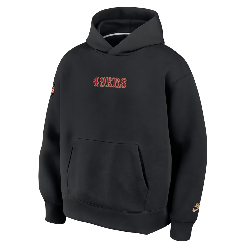 San Francisco 49ers Merch 2026 Black SF 49ers Rivalries Collection Hoodie Football Fan Gear