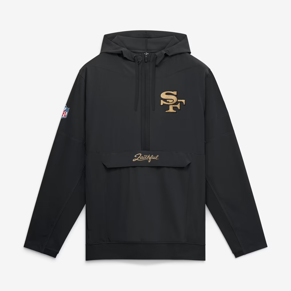 San Francisco 49ers Merch 2026 Black SF 49ers Rivalries Collection Jacket SF Football Gear