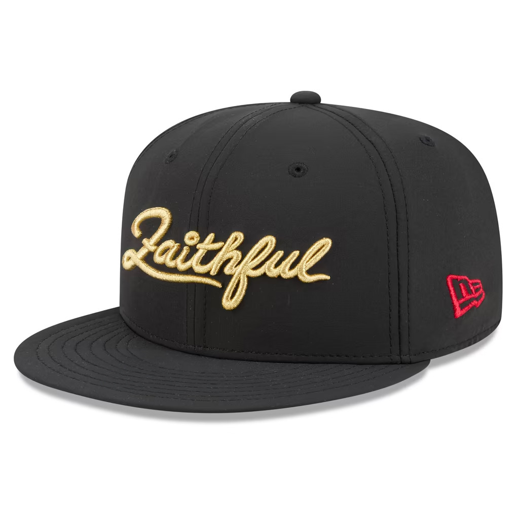 San Francisco 49ers Merch 2026 New Era Black SF 49ers Rivalries Collection Snapback Hat Gifts