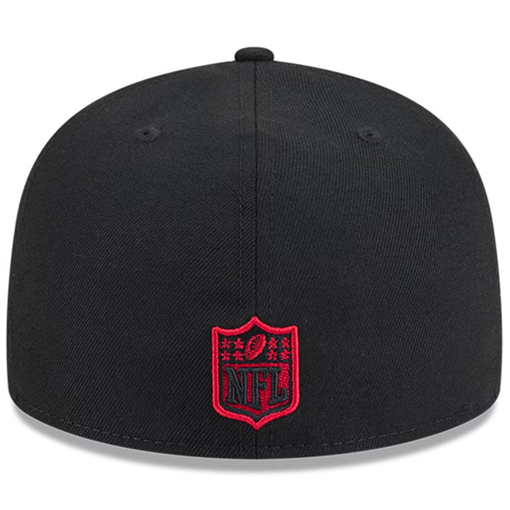 San Francisco 49ers Merch 2026 New Era SF 49ers Rivalries Collection Snapback Hat Black