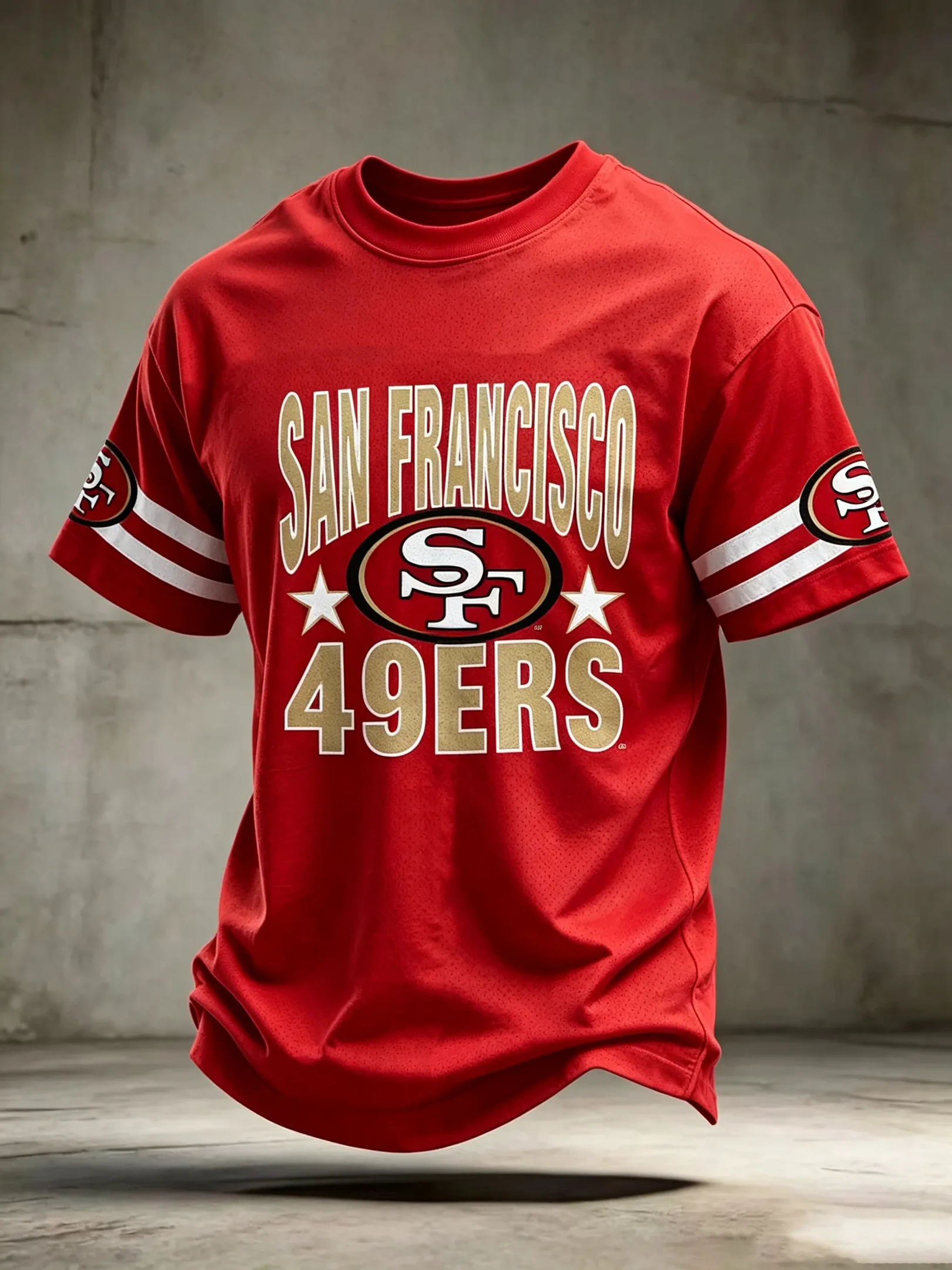 San Francisco 49ers Merch 49ers Faithful Football Shirt Game Day Apparel Gifts For SF Fans