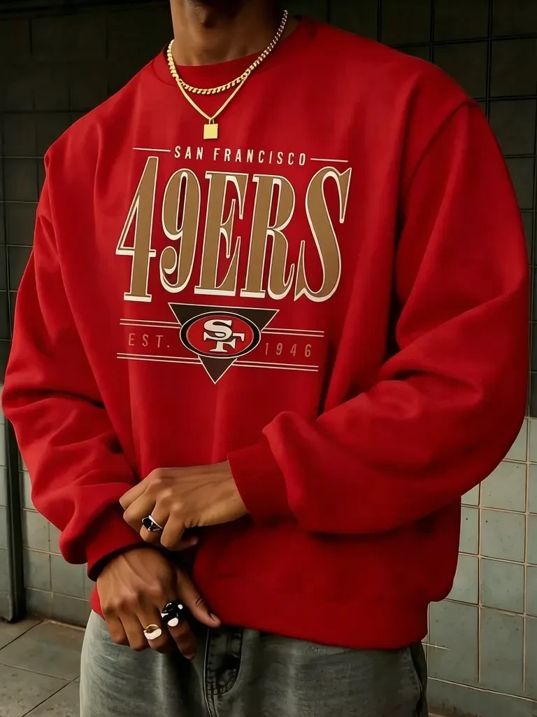 San Francisco 49ers Merch Est 1946 San Francisco Football Sweatshirt Football Fan Gift Ideas