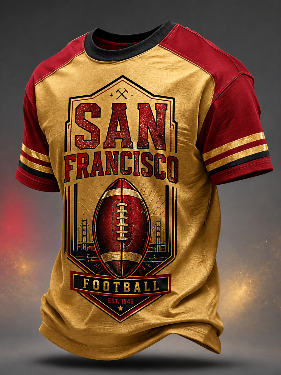 San Francisco 49ers Merch Est 1946 SF Football T-Shirt The Faithful Gameday Apparel Fan Gifts