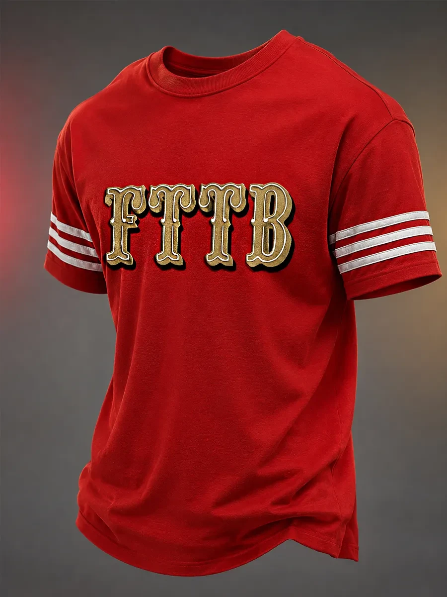 San Francisco 49ers Merch FTTB San Francisco Football T-Shirt Gameday Shirt Gift Ideas For Fan
