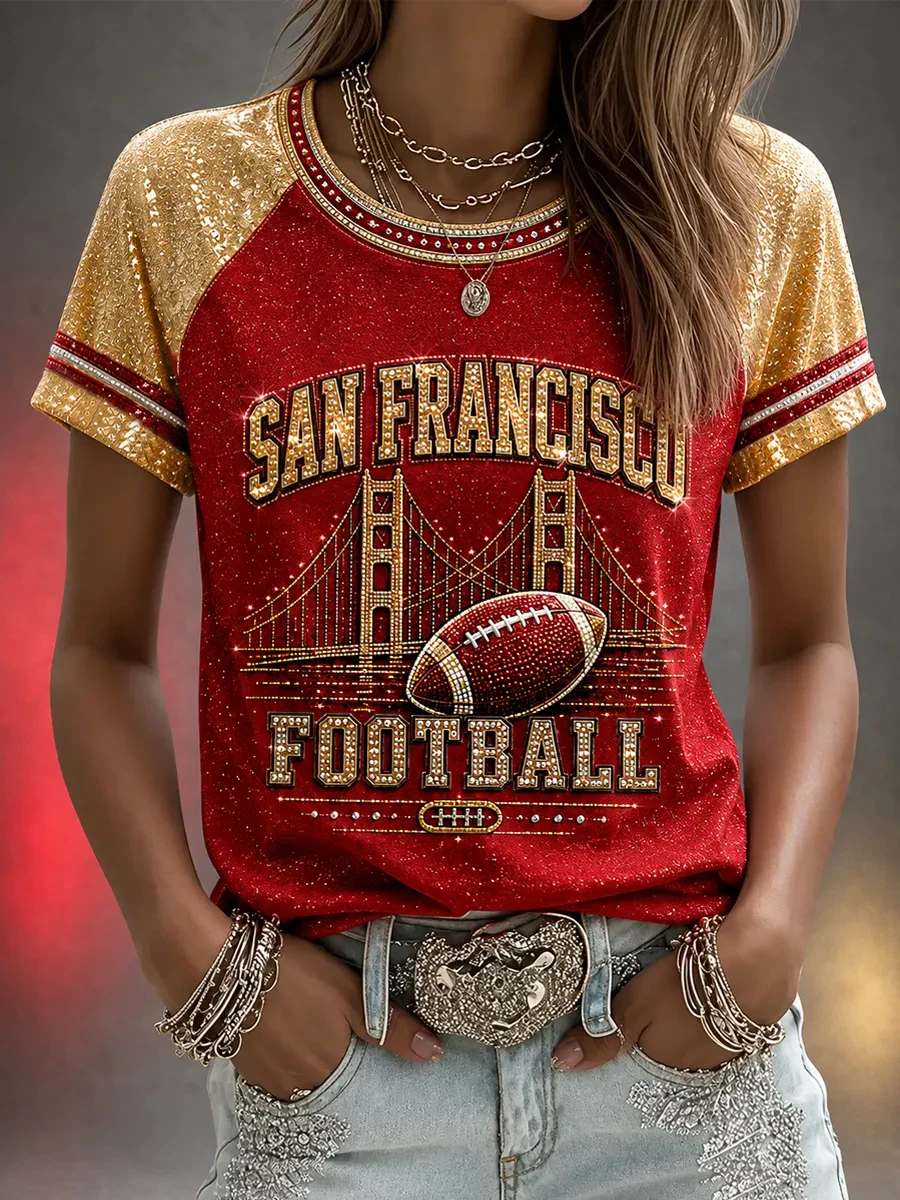 San Francisco 49ers Merch Game Day Shirt San Francisco Football T-Shirt Gifts For Football Fans