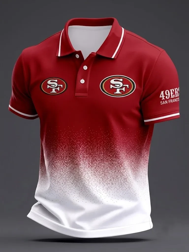 San Francisco 49ers Merch San Francisco Football Polo Shirt The Faithful Apparel Fan Gift Ideas