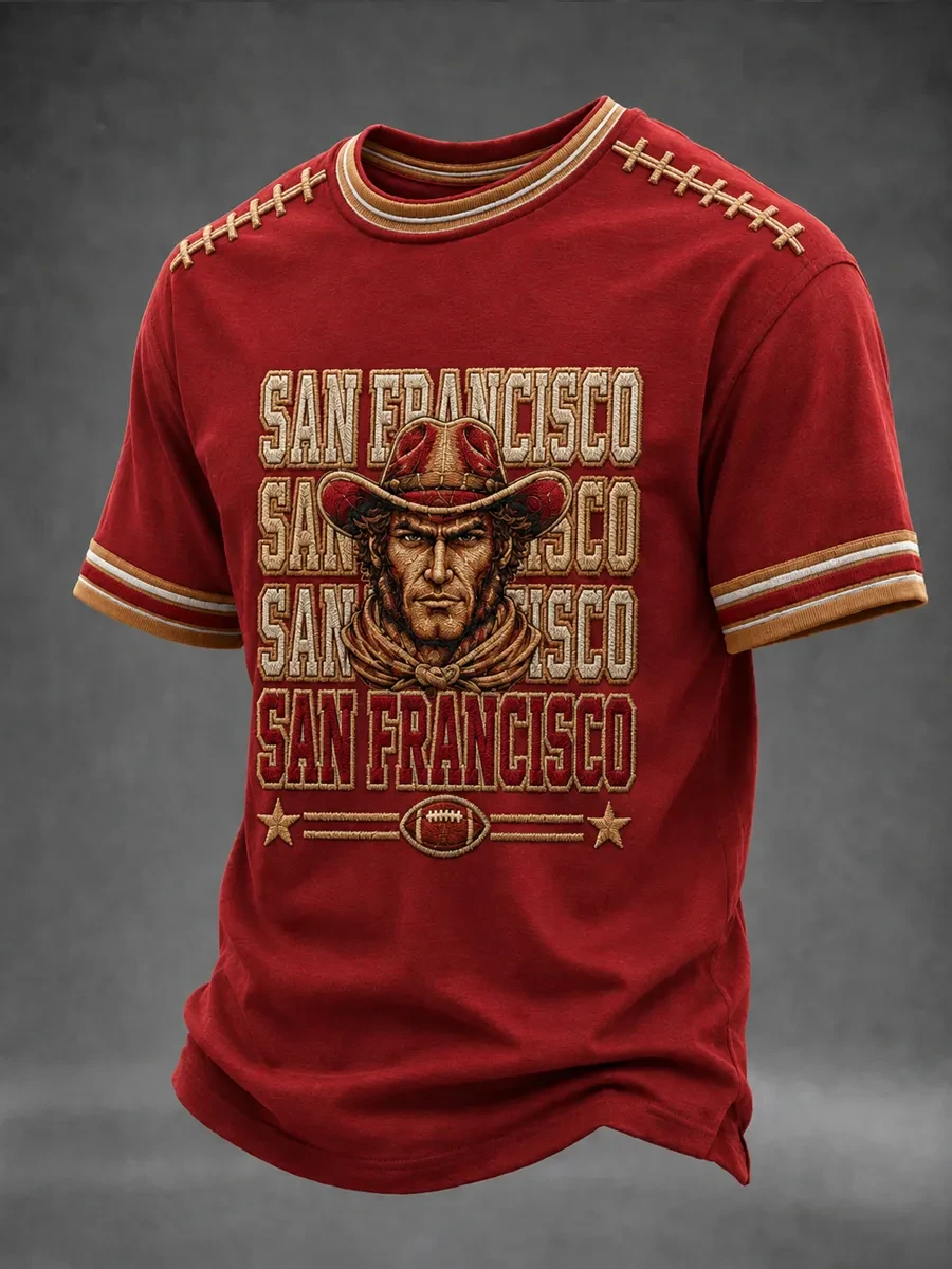 San Francisco 49ers Merch SF Football Game Day T-Shirt Faithful Fans Gifts