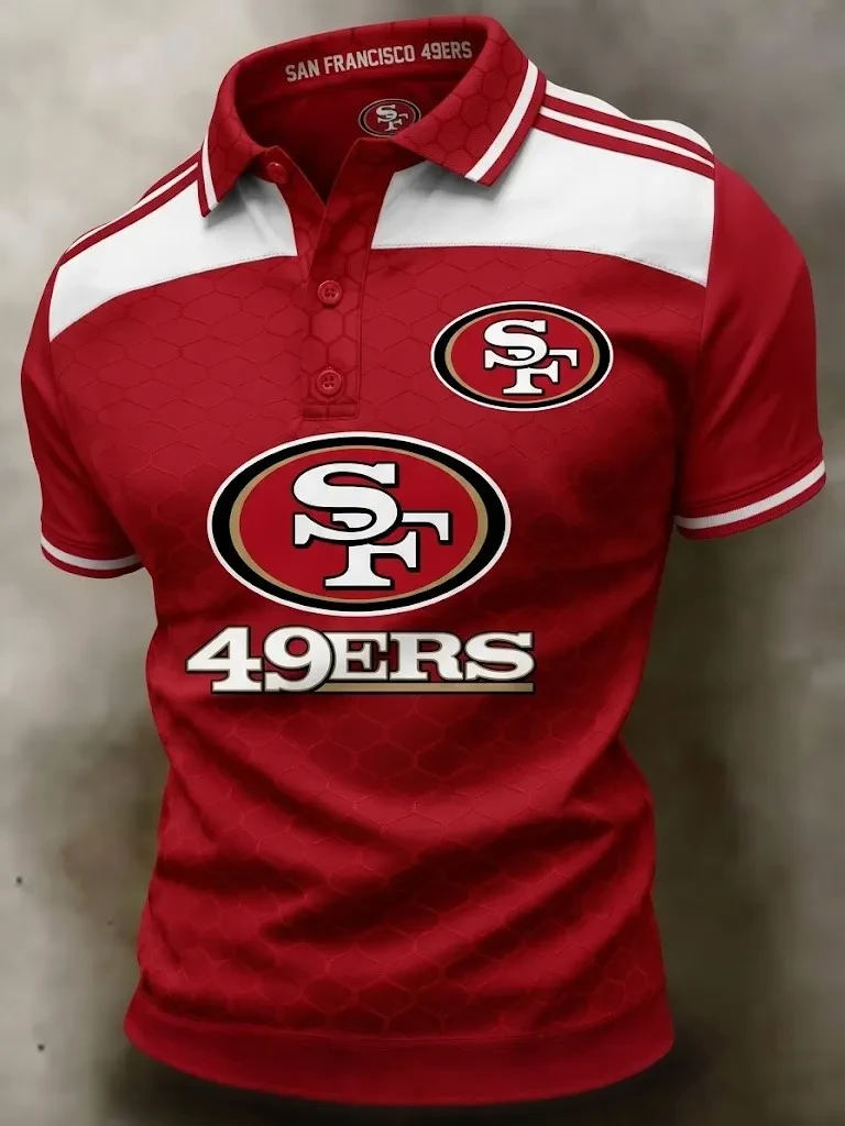 San Francisco 49ers Merch The Faithful San Francisco Football Polo Shirt Game Day Gear Gifts San Francisco 49ers Merch The Faithful San Francisco Football Polo Shirt Game Day Gear Gifts