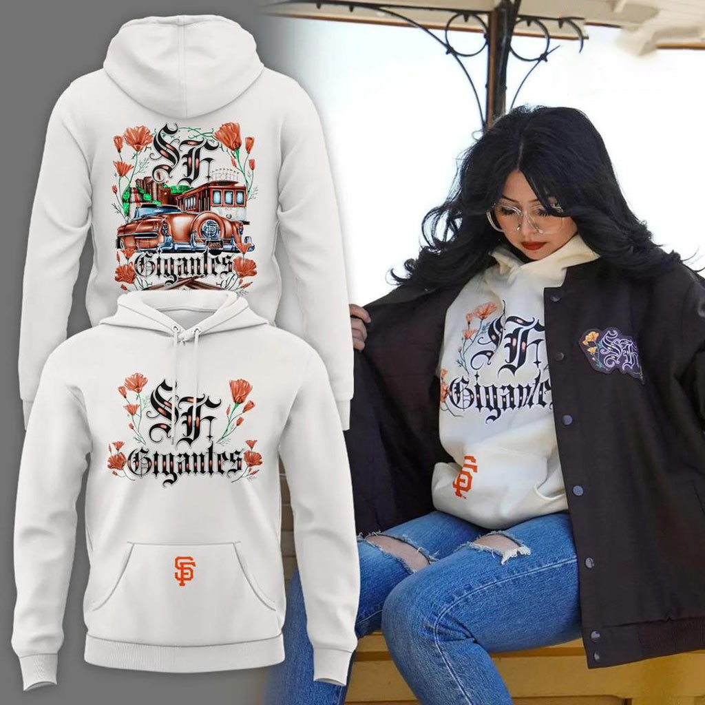 San Francisco Giants x Lowrider Hoodie Giants Merch Presents For Baseball Lovers