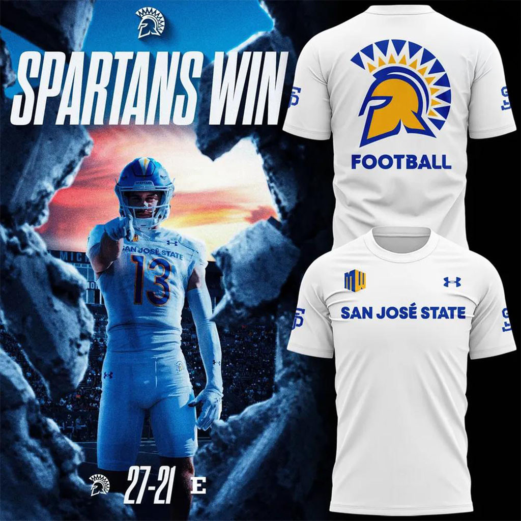 San Jose State Spartans Football 2026 T-Shirt State Spartans Merch Gifts For Football Fan