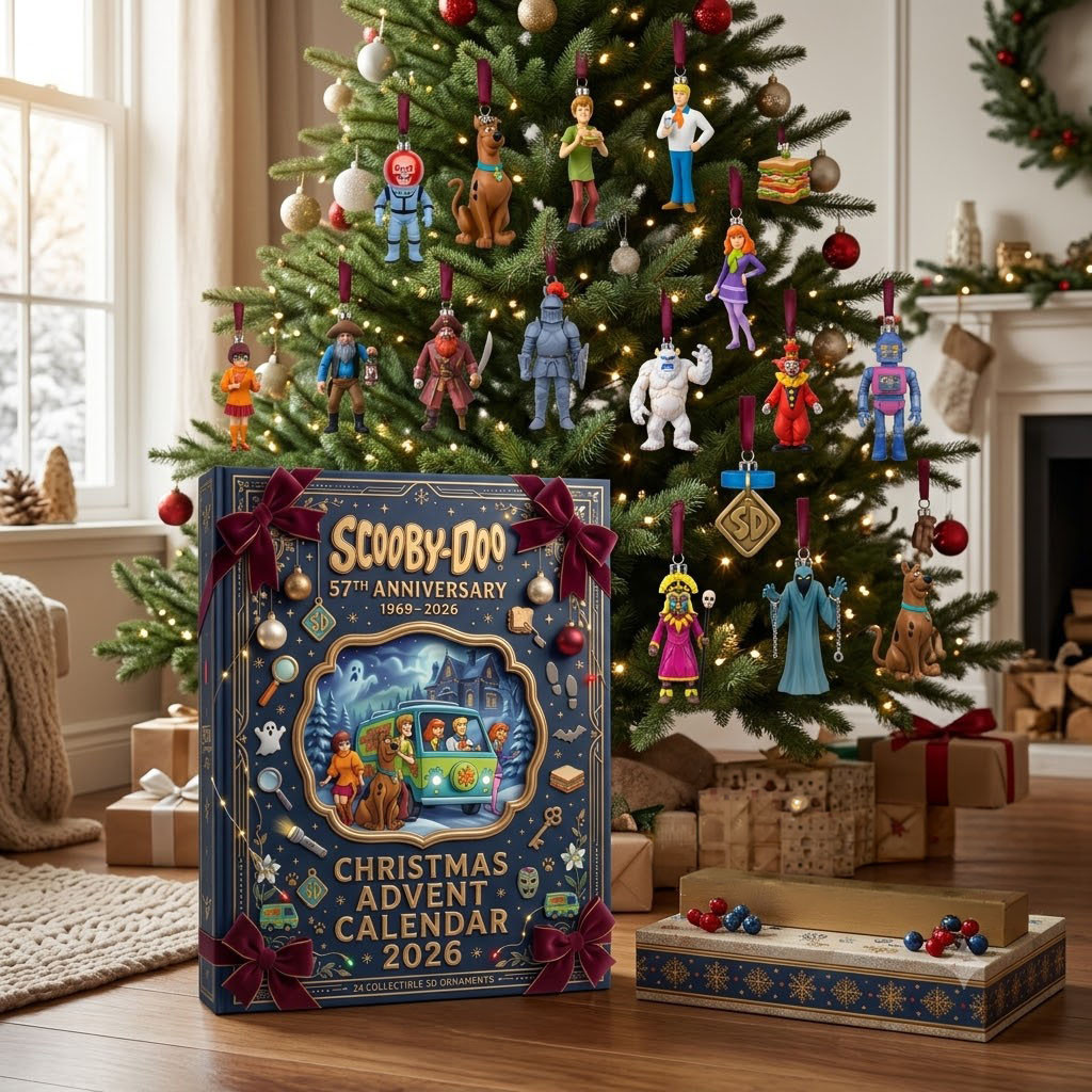 Scooby Doo Mystery Great Dane 57th Anniversary Christmas Advent Calendar Scooby Doo Merch