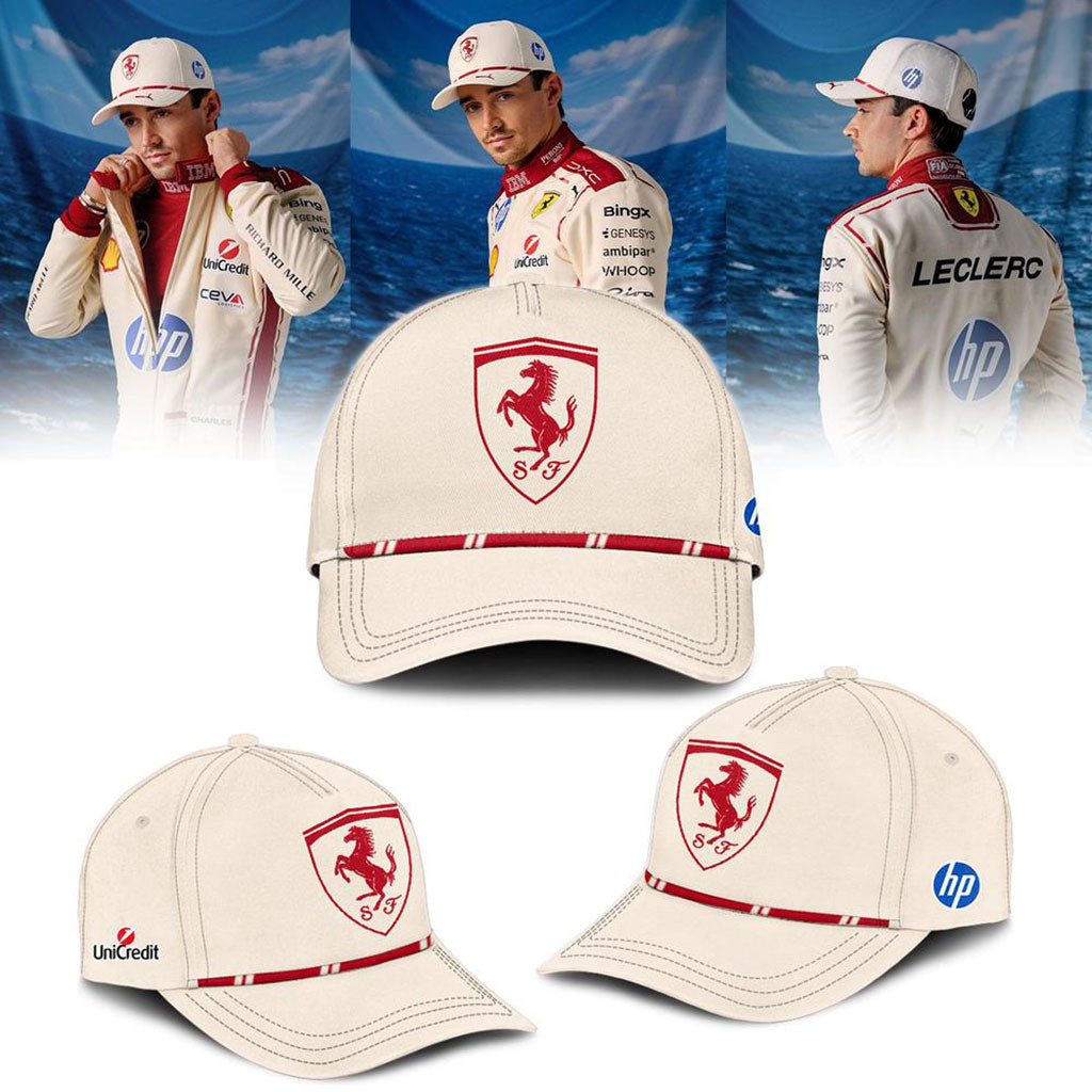 Scuderia Ferrari Charles Leclerc Monaco GP F1 2026 Graphic Hoodie Scuderia Ferrari Merch