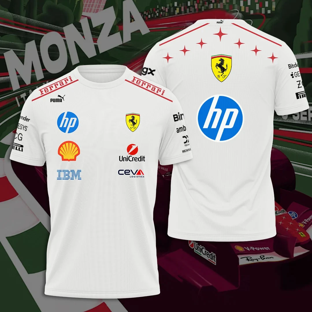Scuderia Ferrari Monza Grand Prix 2026 T-Shirt Scuderia Ferrari Merch Racing Fan Gifts