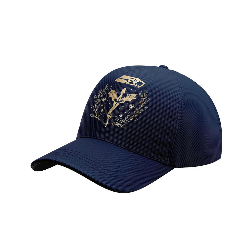 Seattle Seahawks Dragon Wing Fantasy Night 2026 Hat Seattle Seahawks Merch Football Fan Gifts