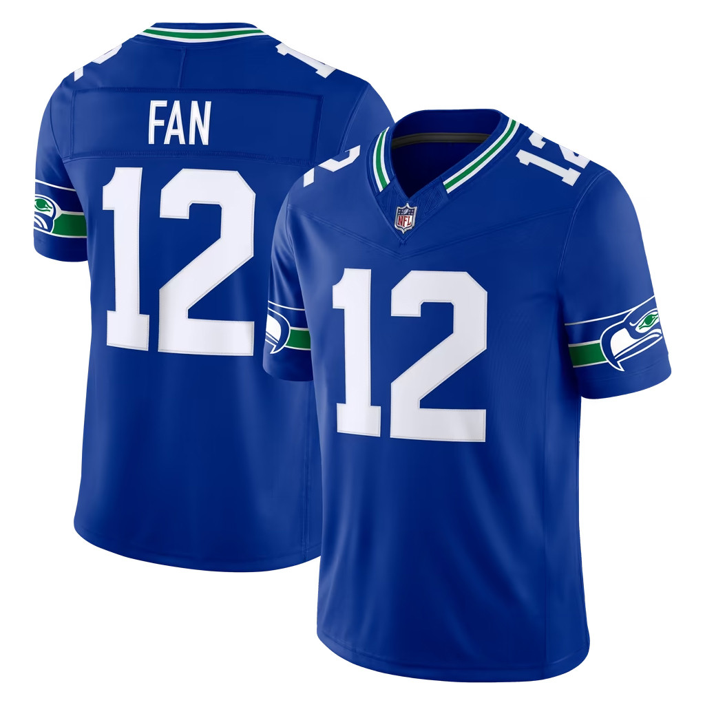 Seattle Seahawks Merch 2026 12s Seattle Seahawks Alternate Vapor FUSE Jersey Baseball Fan Gear Seattle Seahawks Merch 2026 12s Seattle Seahawks Alternate Vapor FUSE Jersey Baseball Fan Gear