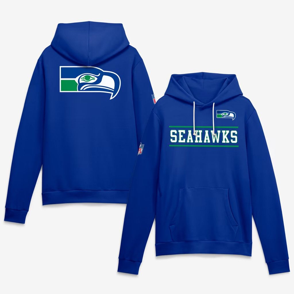 Seattle Seahawks Merch 2026 Seattle Seahawks Standard Issue Replay Alternate Hoodie Fan Apparel